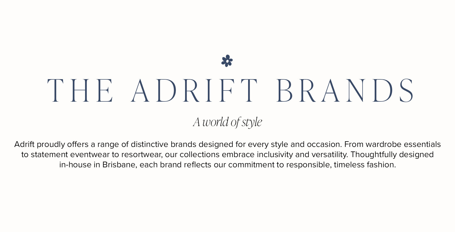 Shop at Adrift now!