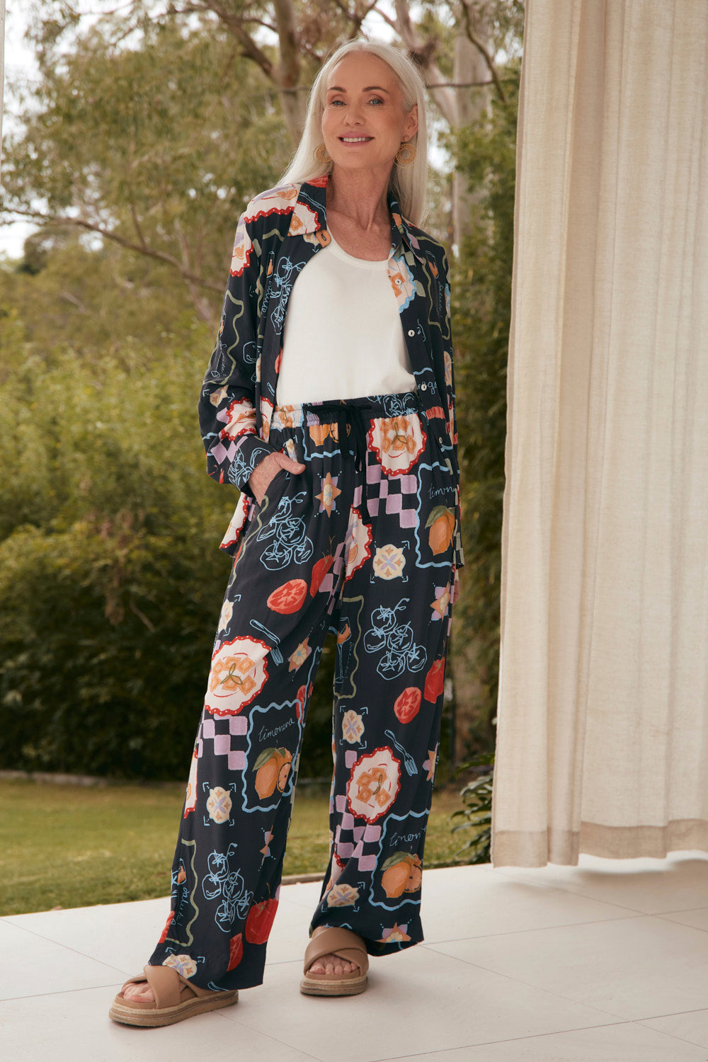 Breezy Relaxed Pant in New Orleans