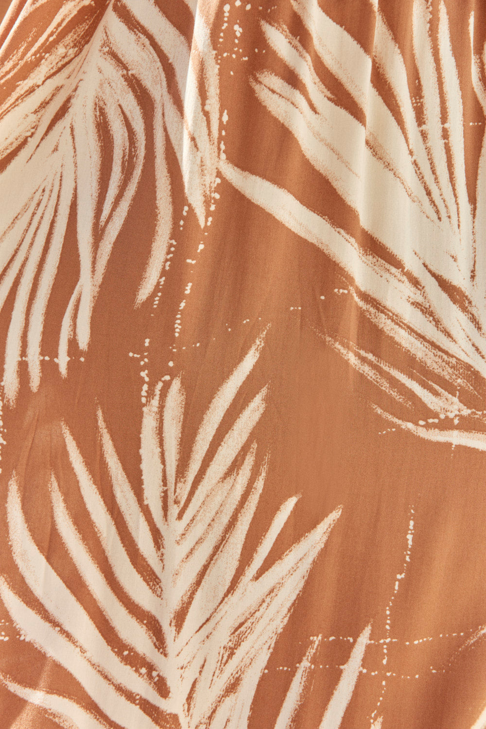 Sherry Resort Shirred Dress in Palma Tan