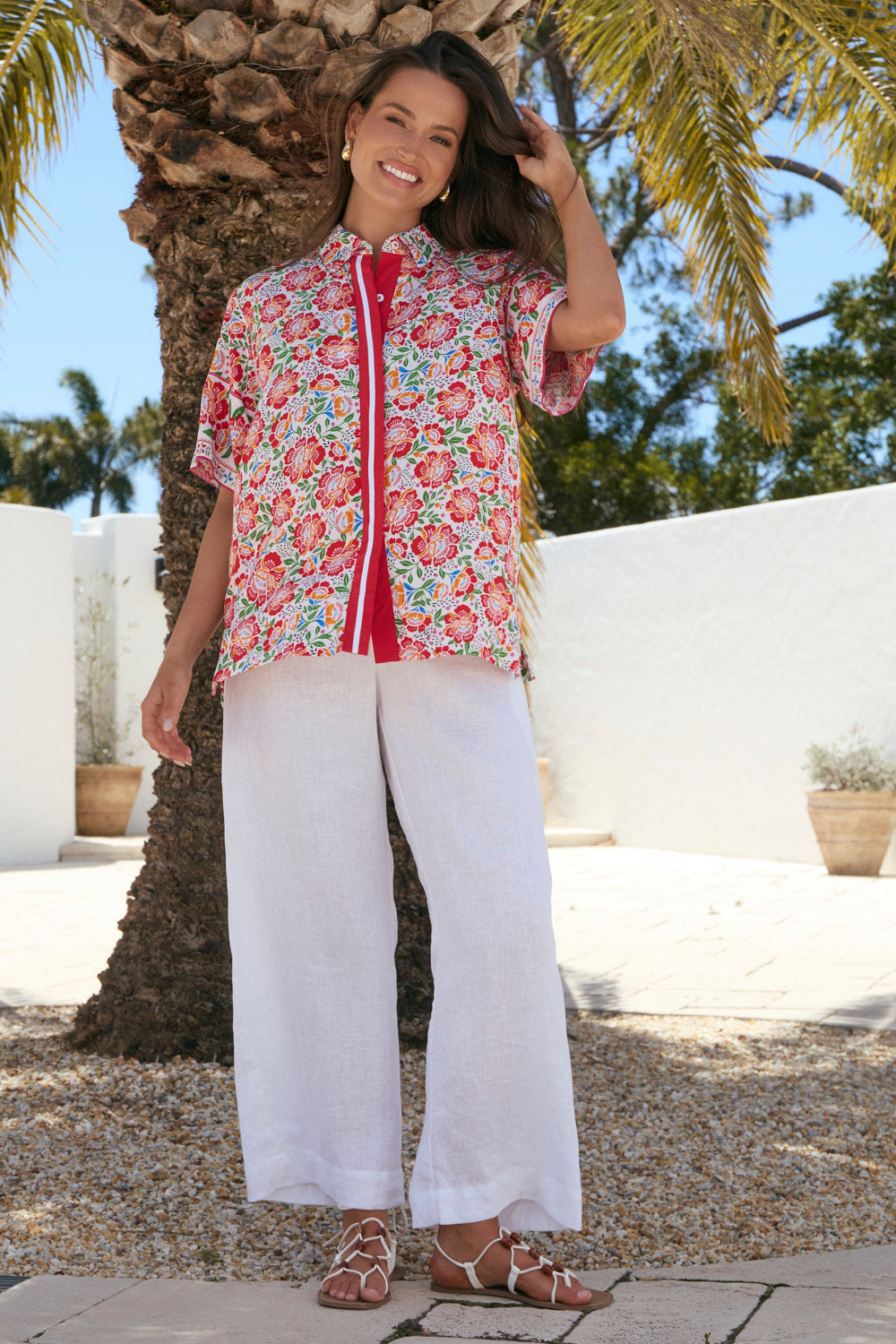 Sam Short Sleeve Shirt in Verdelle