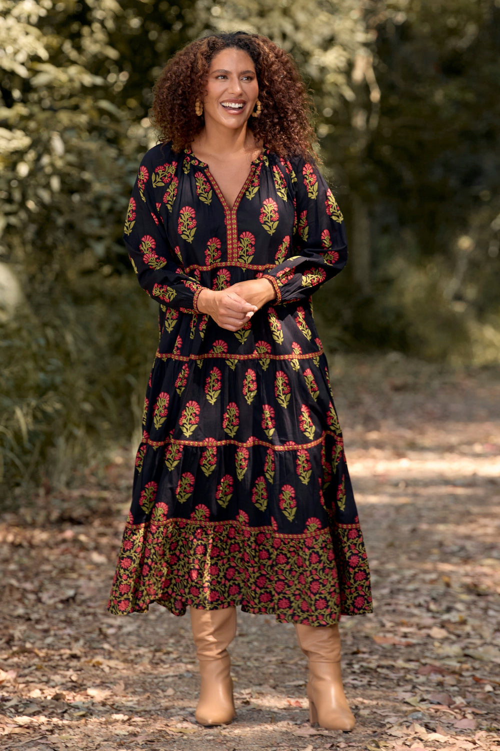 Savannah Maxi Dress in Kashmir