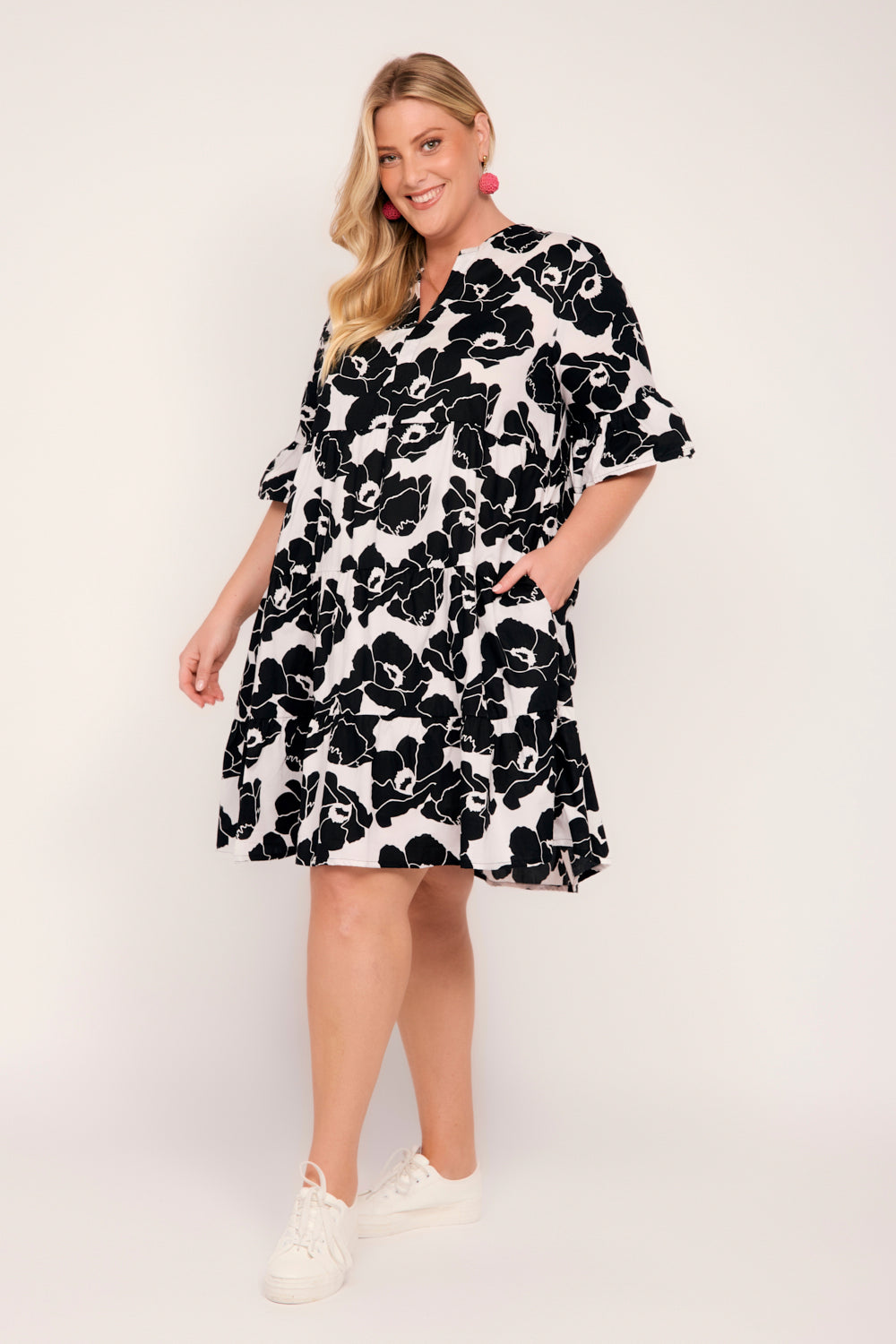 Scout Tiered Dress in Carnival