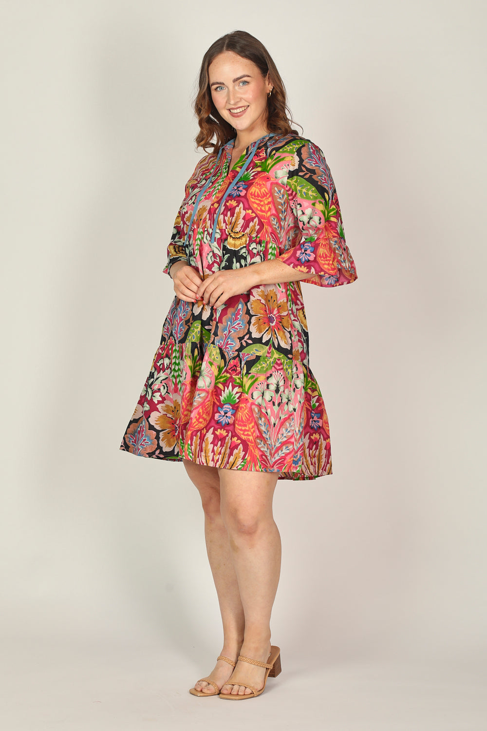 Scout Tiered Dress in Notting Hill