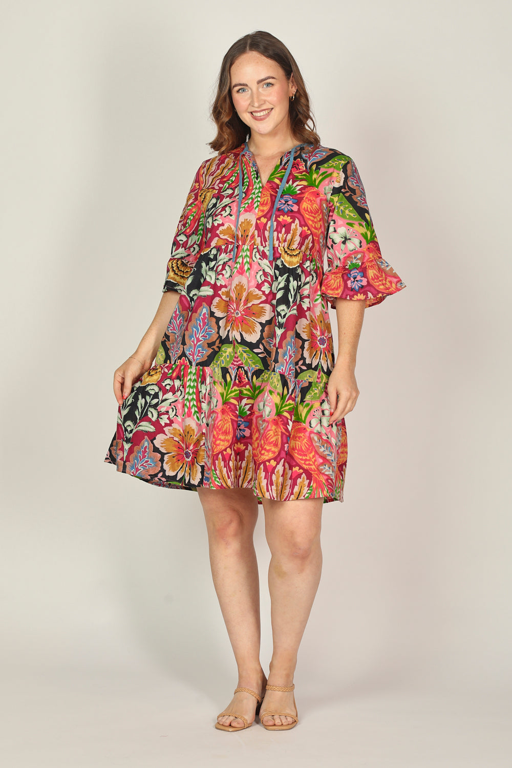 Scout Tiered Dress in Notting Hill