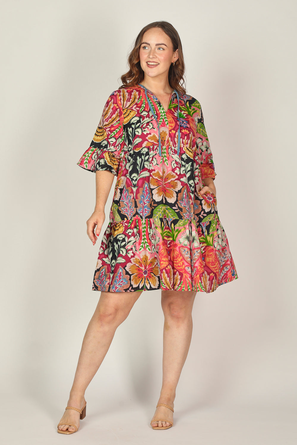 Scout Tiered Dress in Notting Hill