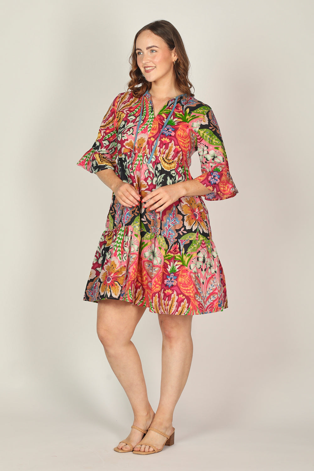 Scout Tiered Dress in Notting Hill