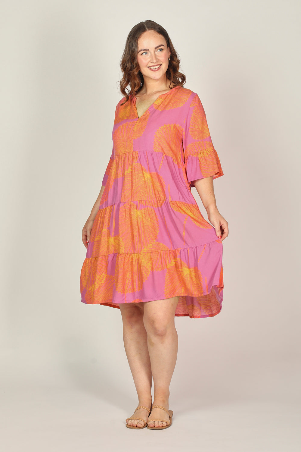 Scout Tiered Dress in Summer Solstice