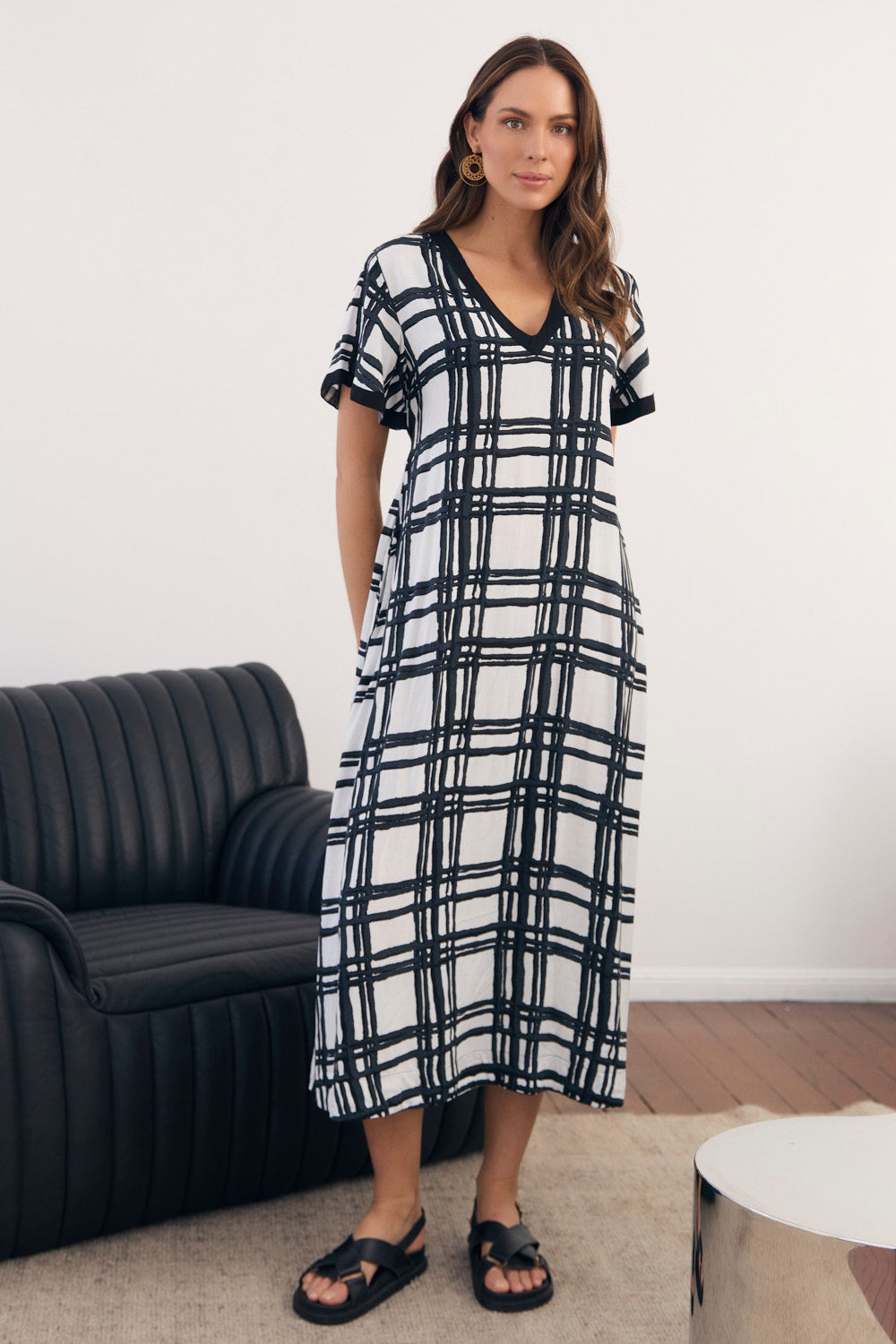 Tamryn Dress in Check It Out