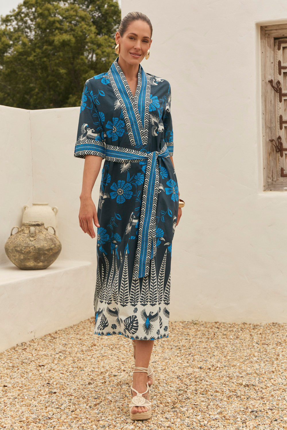 Tia Tunic Dress in Hula Girl