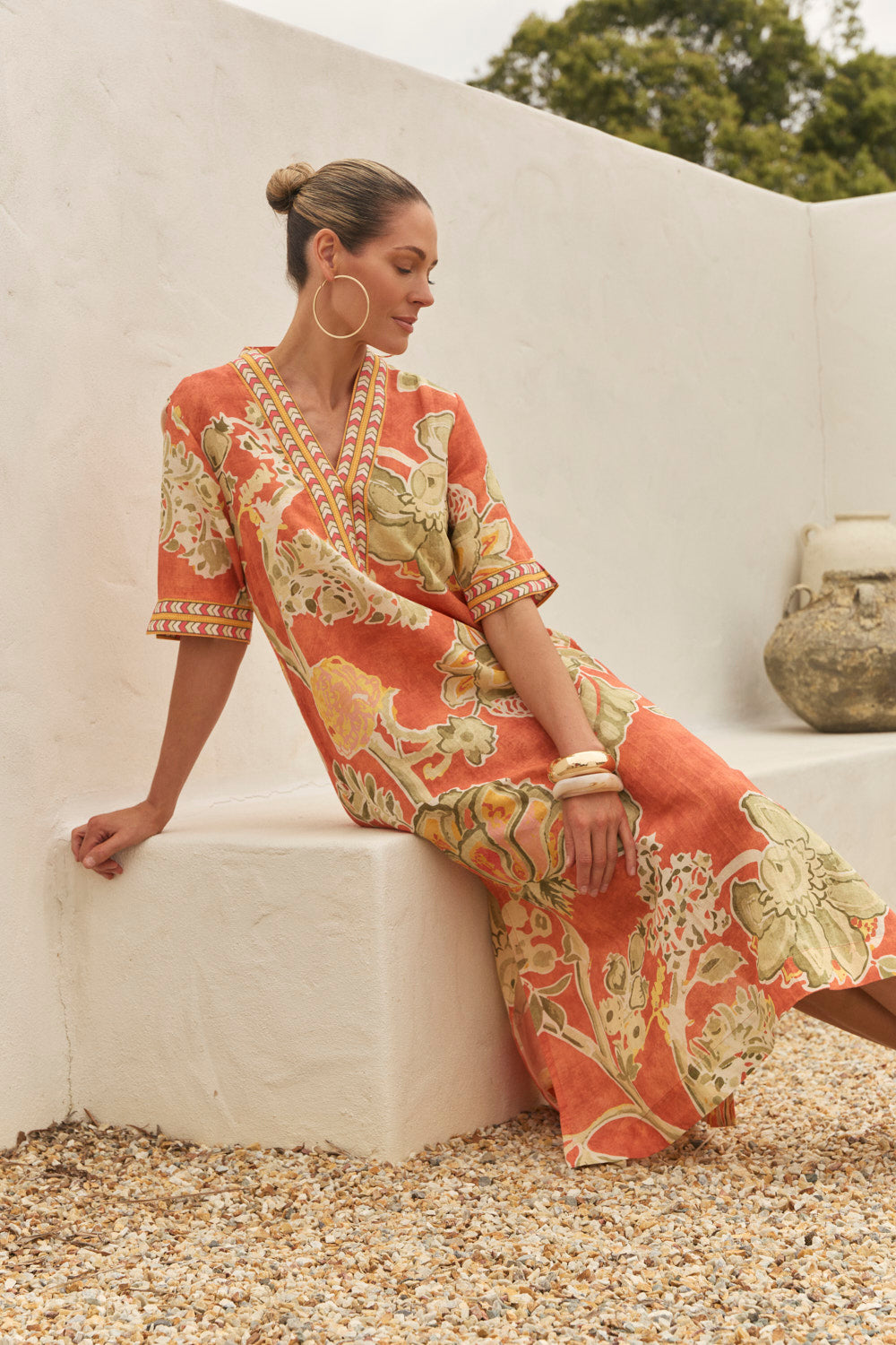 Tia Tunic Dress in Palampore