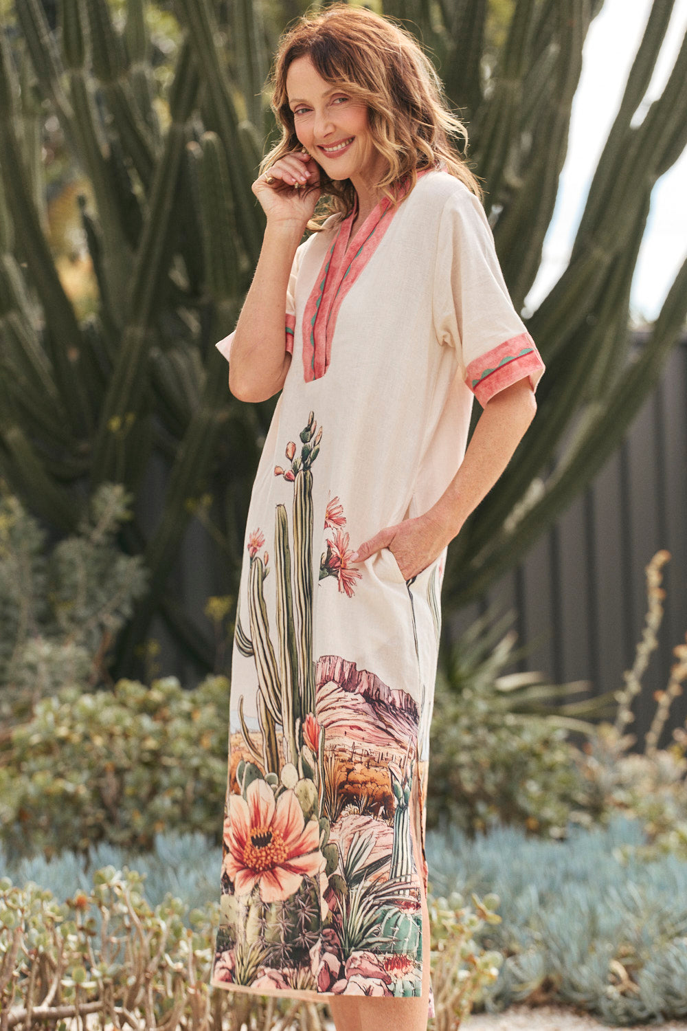 Tia Tunic Dress in Siciliana