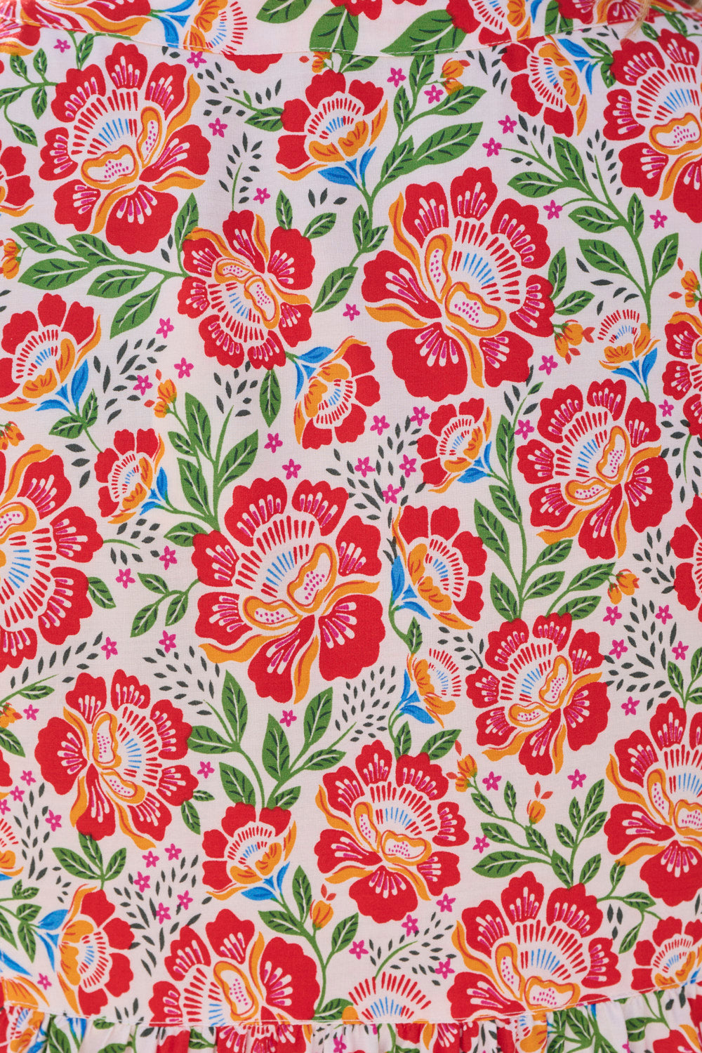 Cairo Boho Dress in Verdelle