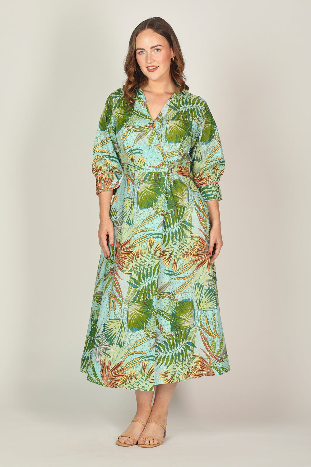 Wendy Wrap Dress in Kokomo