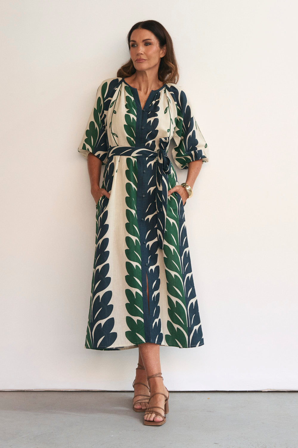 Winnie Tunic Dress in Vineline