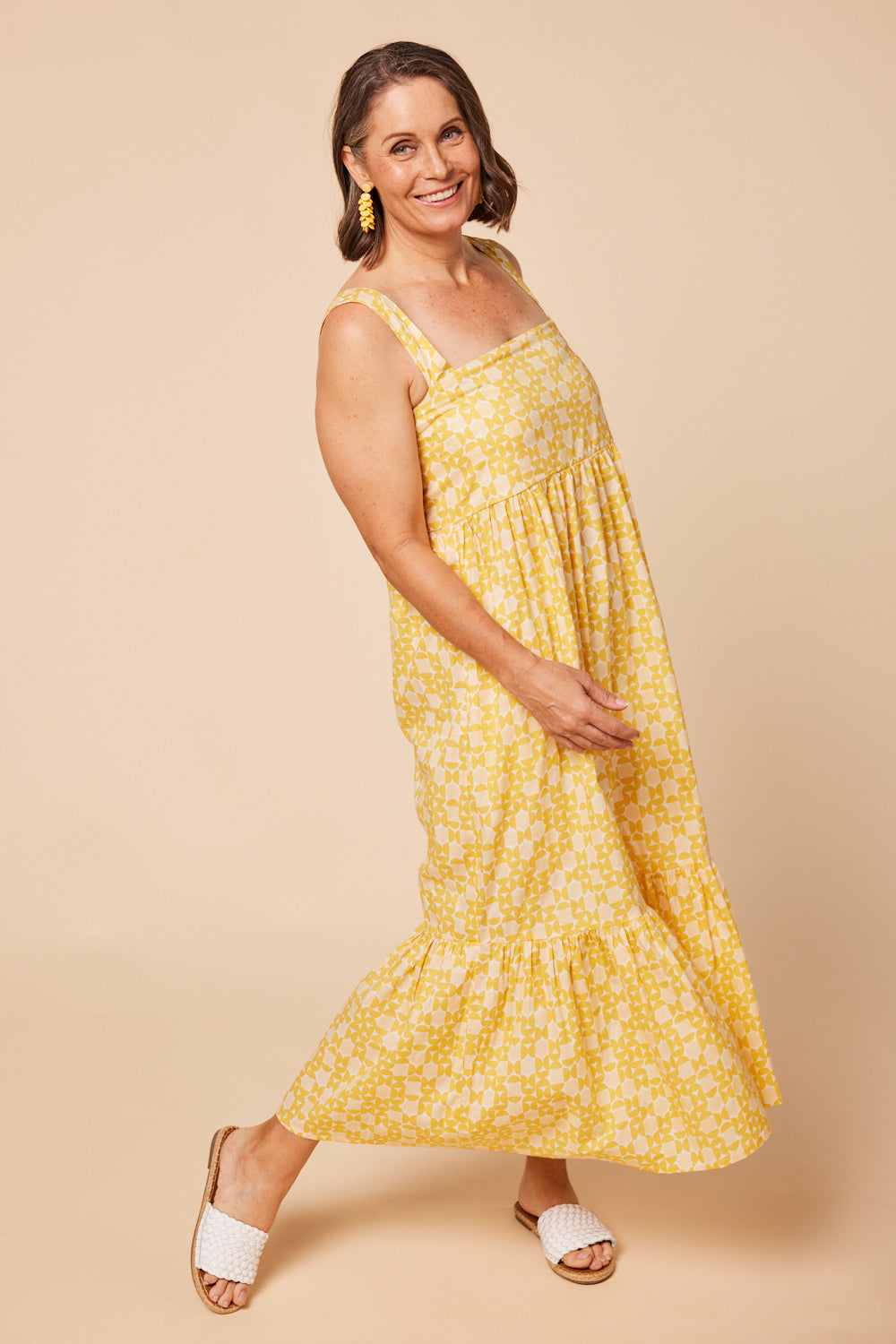 Maxwell Sun Dress in Boyd Lemon (7028002193482)